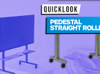 Leve sua TV com você para qualquer lugar com o Pedestal's Straight Rollin'