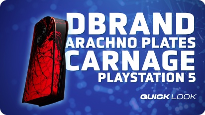 dbrand Arachnoplates Carnage for PlayStation 5 (Quick Look) - Haja Carnificina